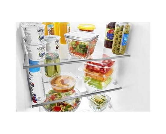 Réfrigérateur côte-à-côte amovible de 36 po, 24,5 pi³ avec distributeur externe de glaçons et eau avec filtration d'eau EveryDrop™ Whirlpool - WRS555SIHV