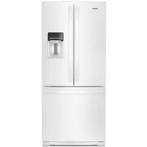 Réfrigérateur trois portes avec porte à deux battants amovible de 30 po, 19,7 pi³. avec distributeur externe d'eau avec filtration EveryDrop® Whirlpool - WRF560SEHW