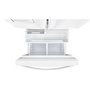 Réfrigérateur trois portes avec porte à deux battants amovible de 30 po, 19,7 pi³. avec distributeur externe d'eau avec filtration EveryDrop® Whirlpool - WRF560SEHW