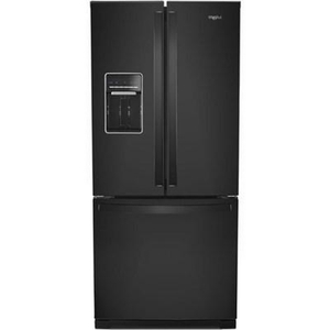 Réfrigérateur trois portes avec porte à deux battants amovible de 30 po, 19,7 pi³. avec distributeur externe d'eau avec filtration EveryDrop® Whirlpool - WRF560SEHB