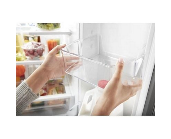 Réfrigérateur trois portes avec porte à deux battants amovible de 30 po, 19,7 pi³. avec distributeur externe d'eau avec filtration EveryDrop® Whirlpool - WRF560SEHZ