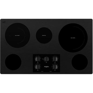 Table de cuisson encastrée électrique de 36 po Whirlpool - WCE77US6HB