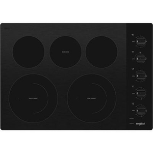 Table de cuisson encastrée électrique de 30 po Whirlpool - WCE77US0HB
