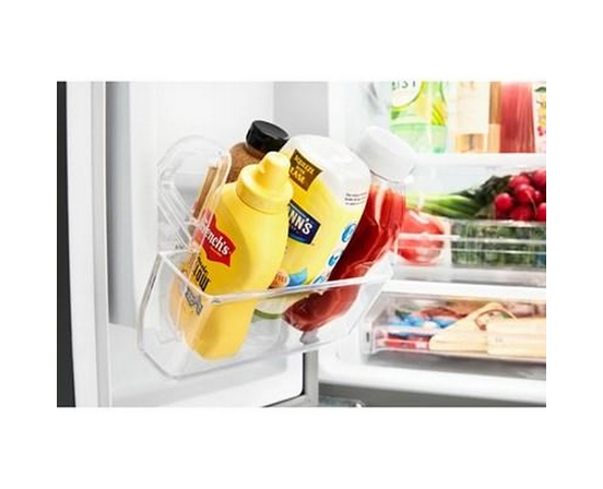 Réfrigérateur trois portes avec porte à deux battants amovible de 30 po, 19,7 pi³. avec distributeur externe d'eau avec filtration EveryDrop® Whirlpool - WRF560SEHV