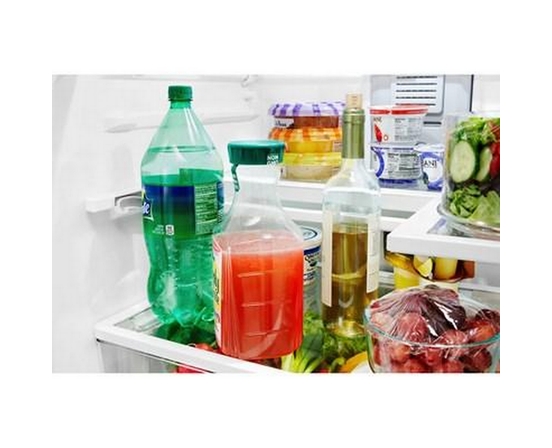 Réfrigérateur trois portes avec porte à deux battants amovible de 30 po, 19,7 pi³. avec distributeur externe d'eau avec filtration EveryDrop® Whirlpool - WRF560SEHV