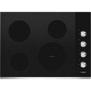 Table de cuisson encastrée électrique de 30 po Whirlpool - WCE55US0HS