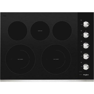 Table de cuisson encastrée électrique de 30 po Whirlpool - WCE77US0HS