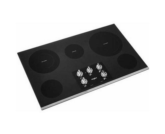 Table de cuisson encastrée électrique de 36 po Whirlpool - WCE77US6HS