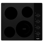 Table de cuisson encastrée électrique de 24 po avec élément FlexHeat™ Whirlpool - WCE55US4HB