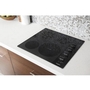 Table de cuisson encastrée électrique de 24 po avec élément FlexHeat™ Whirlpool - WCE55US4HB
