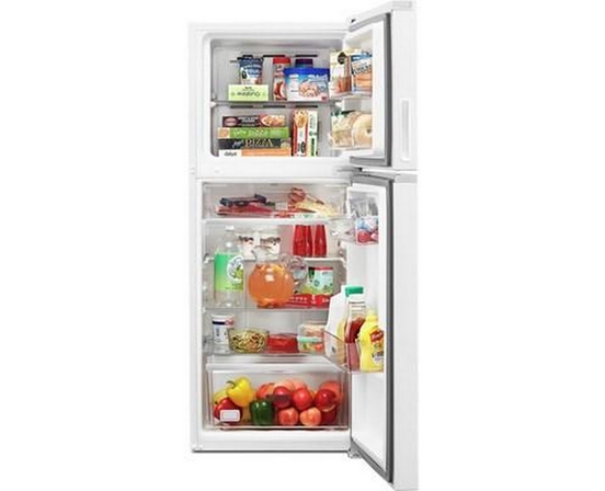 Réfrigérateur à congélateur supérieur amovible de 24 3/8