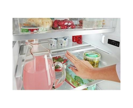 Réfrigérateur à congélateur supérieur amovible de 24 3/8