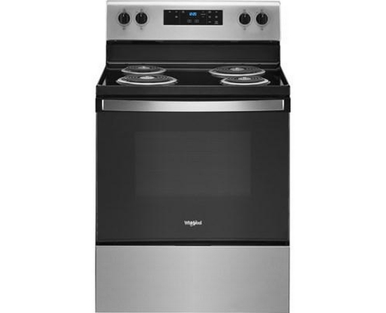 Cuisinière amovible électrique de 30 po., 4,8 pi³ avec technologie four autonettoyant Whirlpool - YWFC315S0JS