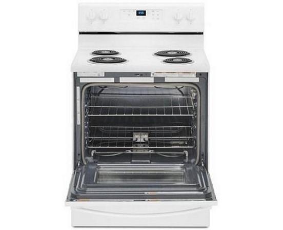 Cuisinière amovible électrique de 30 po., 4,8 pi³ avec technologie four autonettoyant Whirlpool - YWFC315S0JW