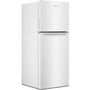 Réfrigérateur à congélateur supérieur à profondeur de comptoir de 24 po., 11,6 pi³ avec dégivrage automatique Whirlpool - WRT112CZJW
