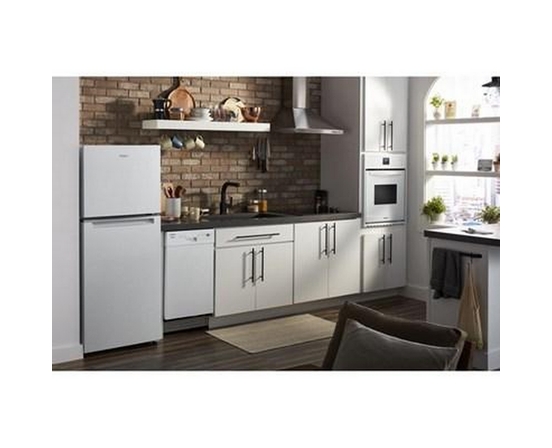 Réfrigérateur à congélateur supérieur à profondeur de comptoir de 24 po., 11,6 pi³ avec dégivrage automatique Whirlpool - WRT112CZJW