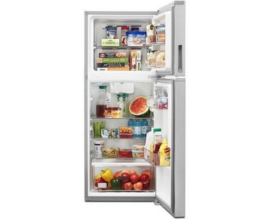 Réfrigérateur à congélateur supérieur à profondeur de comptoir de 24 po., 11,6 pi³ avec dégivrage automatique Whirlpool - WRT112CZJZ