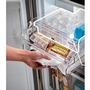 Réfrigérateur quatre portes avec porte à deux battants à profondeur de comptoir de 36 po., 19,4 pi³ avec contrôle de température personnalisé Whirlpool - WRQA59CNKZ
