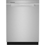 Lave-vaisselle en acier inoxydable avec système de lavage à IA - 24 po - 47 dBA Whirlpool - WDTA50SAKZ