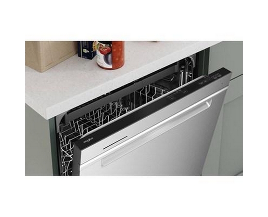 Lave-vaisselle en acier inoxydable avec système de lavage à IA - 24 po - 47 dBA Whirlpool - WDTA50SAKZ