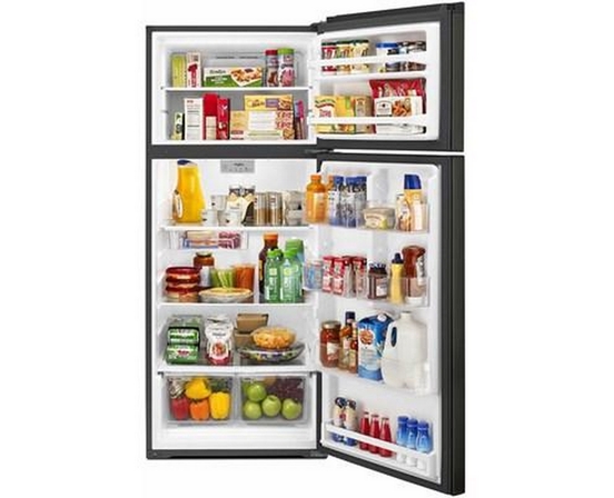 Réfrigérateur à congélateur supérieur de 28 po, 17.64 pi³ Whirlpool - WRT518SZKV