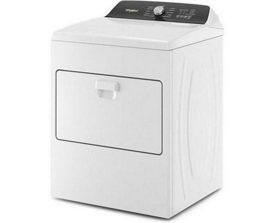 Sécheuse à gaz de 7.0 pi³ avec détection d'humidité Whirlpool - WGD5010LW