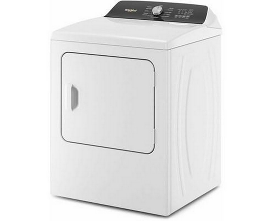 Sécheuse à gaz de 7.0 pi³ avec vapeur Whirlpool - WGD5050LW