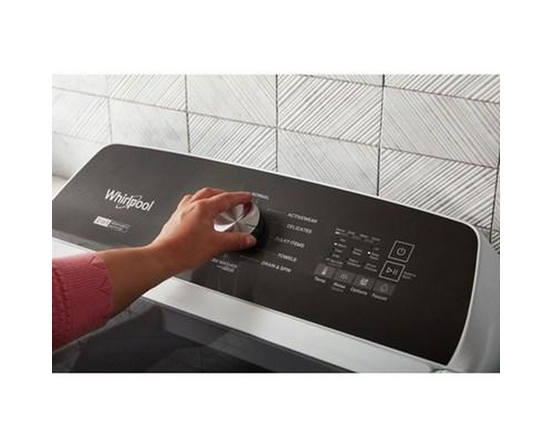 Laveuse à chargement vertical de 5,4 pi³ avec agitateur amovible Whirlpool - WTW5057LW