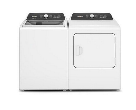 Laveuse à chargement vertical de 5,4 pi³ avec agitateur amovible Whirlpool - WTW5057LW