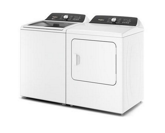 Laveuse à chargement vertical de 5,4 pi³ avec agitateur amovible Whirlpool - WTW5057LW