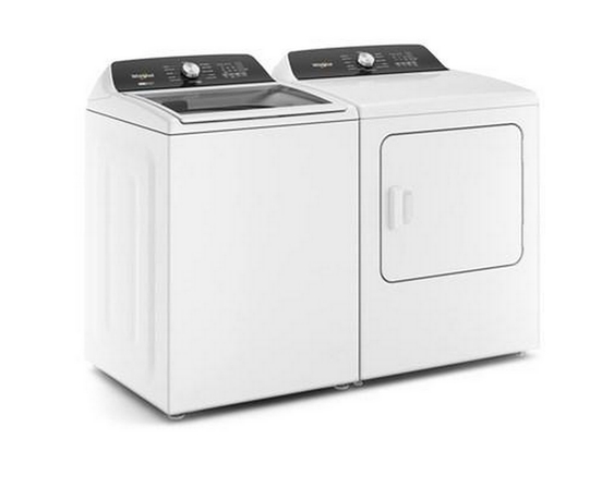 Laveuse à chargement vertical de 5,4 pi³ avec agitateur amovible Whirlpool - WTW5057LW