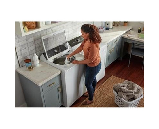 Laveuse à chargement vertical de 5,4 pi³ avec agitateur amovible Whirlpool - WTW5057LW