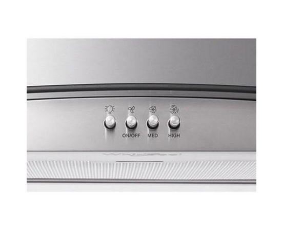 Hotte de cuisinière murale de 30 po. Whirlpool - WVW51UC0LS