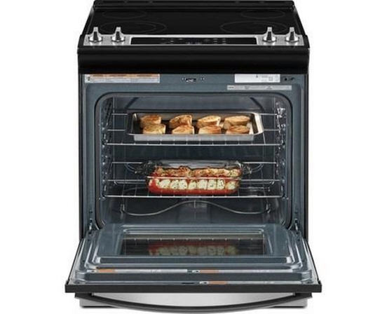 Cuisinière encastrée électrique de 30 po. avec technologie Frozen Bake™ Whirlpool - YWEE515S0LS