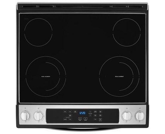 Cuisinière encastrée électrique de 30 po. avec technologie Frozen Bake™ Whirlpool - YWEE515S0LS