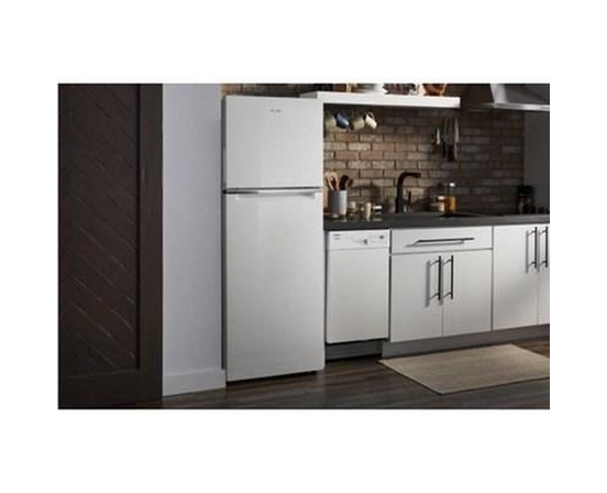 Réfrigérateur à congélateur supérieur amovible de 24 po., 12.9 pi³ Whirlpool - WRT313CZLW