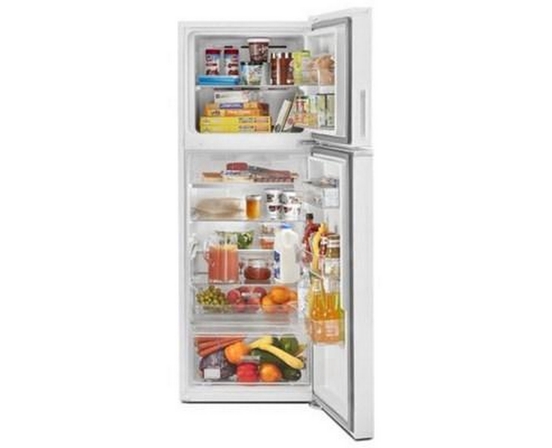 Réfrigérateur à congélateur supérieur amovible de 24 po., 12.9 pi³ Whirlpool - WRT313CZLW