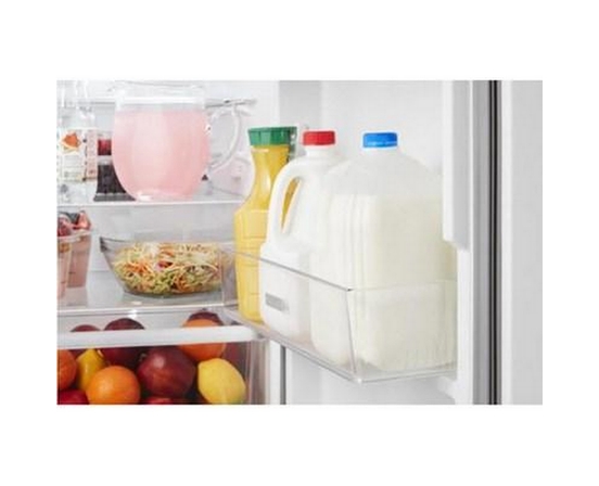 Réfrigérateur à congélateur supérieur amovible de 24 po., 12.9 pi³ Whirlpool - WRT313CZLW