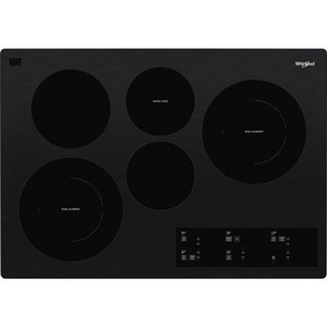 Table de cuisson encastrée électrique de 30 po. avec élément FlexHeat™ Whirlpool - WCE97US0KB