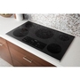 Table de cuisson encastrée électrique de 36 po. avec élément FlexHeat™ Whirlpool - WCE97US6KS