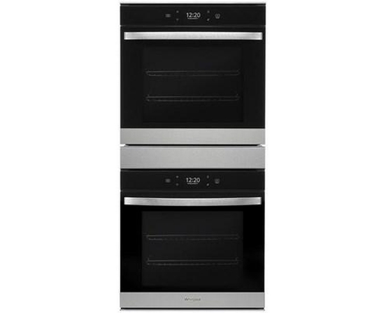 Four mural encastré double de 24 po, 5,8 pi³. avec technologie convection véritable Whirlpool - WOD52ES4MZ