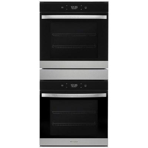 Four mural encastré double de 24 po, 5,8 pi³. avec technologie convection véritable Whirlpool - WOD52ES4MZ