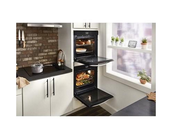 Four mural encastré double de 24 po, 5,8 pi³. avec technologie convection véritable Whirlpool - WOD52ES4MZ