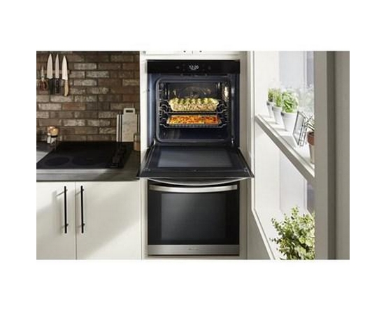 Four mural encastré double de 24 po, 5,8 pi³. avec technologie convection véritable Whirlpool - WOD52ES4MZ