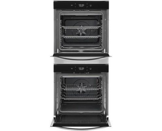 Four mural encastré double de 24 po, 5,8 pi³. avec technologie convection véritable Whirlpool - WOD52ES4MZ