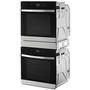 Four mural encastré double de 24 po, 5,8 pi³. avec technologie convection véritable Whirlpool - WOD52ES4MZ