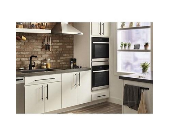Four mural encastré double de 24 po, 5,8 pi³. avec technologie convection véritable Whirlpool - WOD52ES4MZ