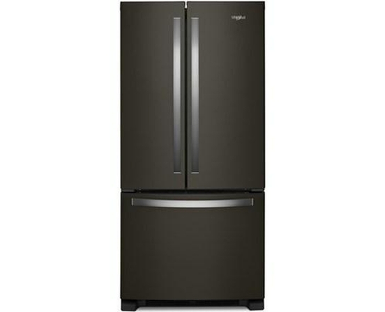 Réfrigérateur trois portes avec porte à deux battants amovible de 33 po, 22,1 pi³. avec machine à glaçons Whirlpool - WRFF5333PV