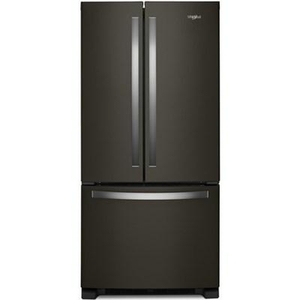 Réfrigérateur trois portes avec porte à deux battants amovible de 33 po, 22,1 pi³. avec machine à glaçons Whirlpool - WRFF5333PV