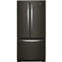 Réfrigérateur trois portes avec porte à deux battants amovible de 33 po, 22,1 pi³. avec machine à glaçons Whirlpool - WRFF5333PV
